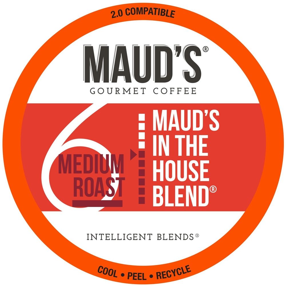 Maud's In the House Single-Serve Capsule Coffee, Regular